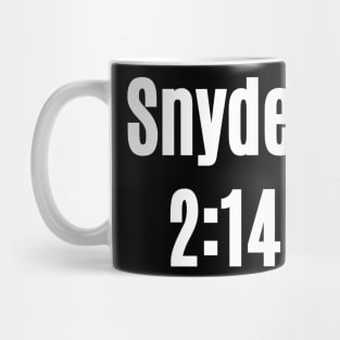 Snyder 2:14 Mug